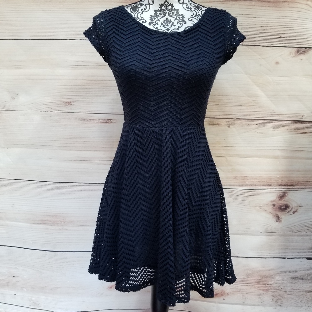 3/$28 Aeropostale Blue Dress Sz Xs